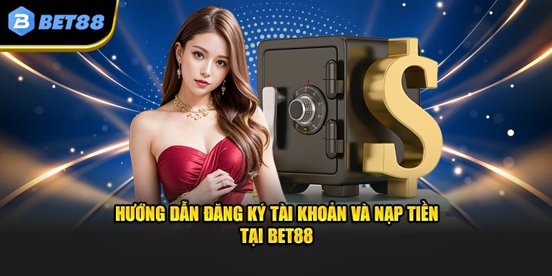 Hướng dẫn đăng ký tài khoản và nạp/rút tiền tại BET88